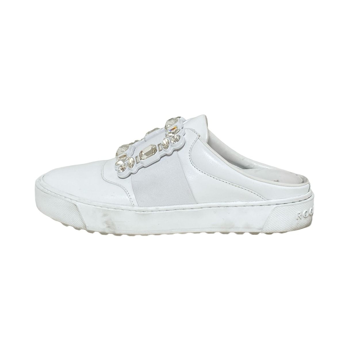 RogerVivier(ロジェヴィヴィエ) ミュール 37 レディース - 白
