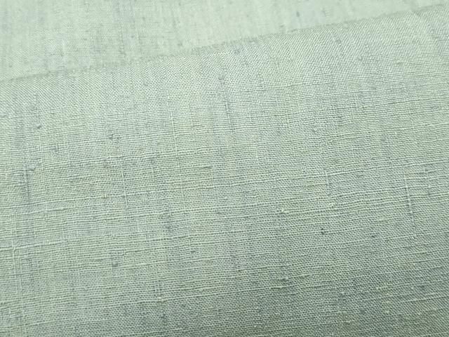 平和屋着物●本場結城紬　重要無形文化財　色無地　深川鼠色　正絹　逸品　CAAT7023vf 平和屋着物○本場結城紬 重要無形文化財 色無地 深川鼠色 正絹 逸品