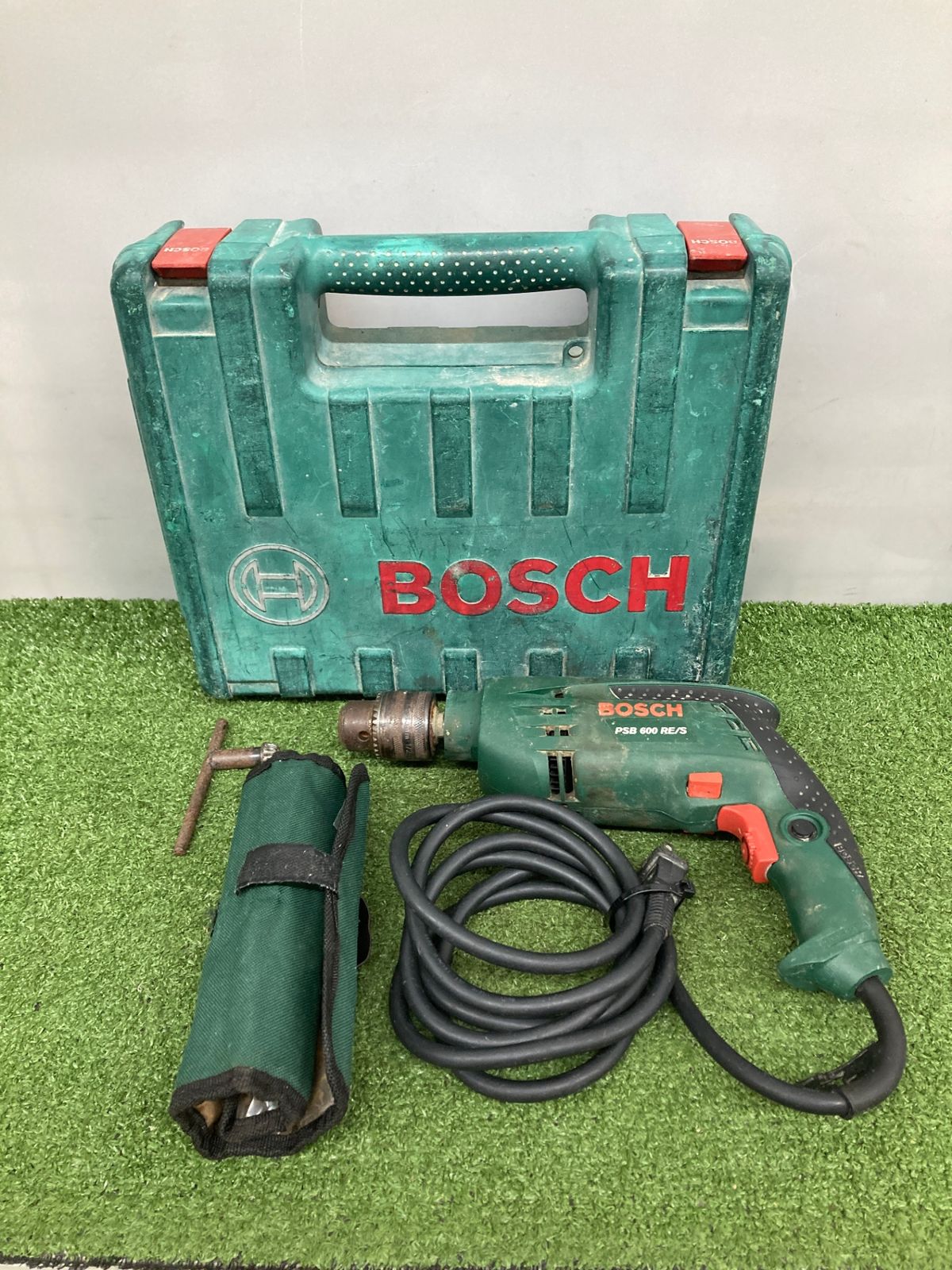 中古品】【0921】☆BOSCH ボッシュ 振動ドリル PSB600RE/S