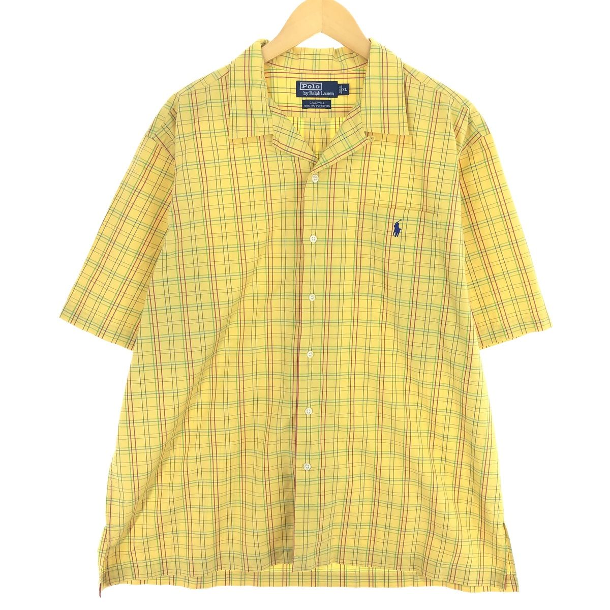 古着 90年代 ラルフローレン POLO by Ralph Lauren CALDWELL チェック 
