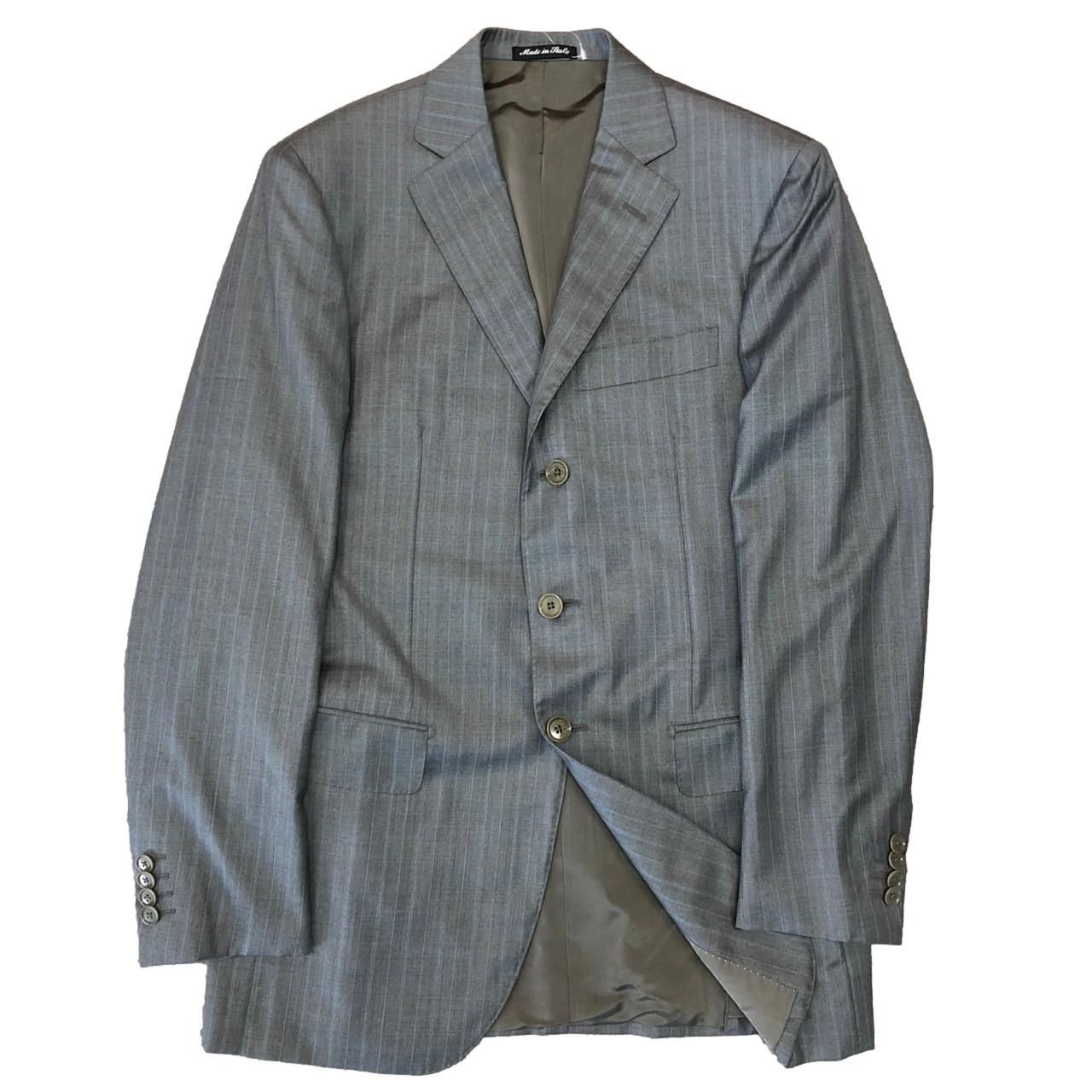 PAL ZILERI シングルスーツ ストライプ 48 20万円程 1度着用後