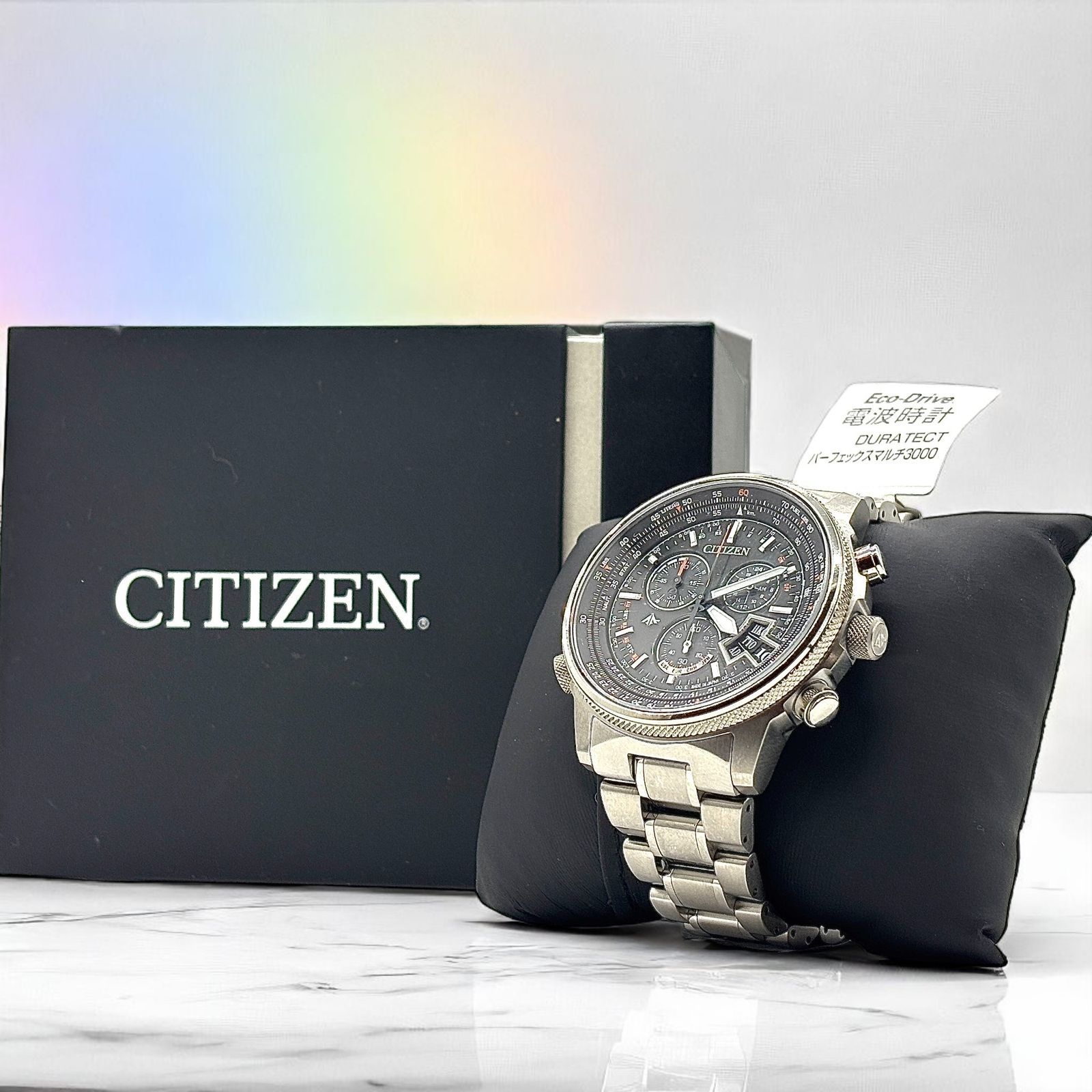 空と時を制す男のギア】 CITIZEN 腕時計 プロマスター パイロット