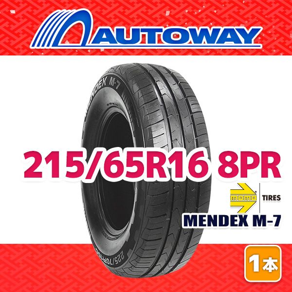 AUTOWAY】 新品 215/65R16 サマータイヤ MOMO Tires MENDEX M-7