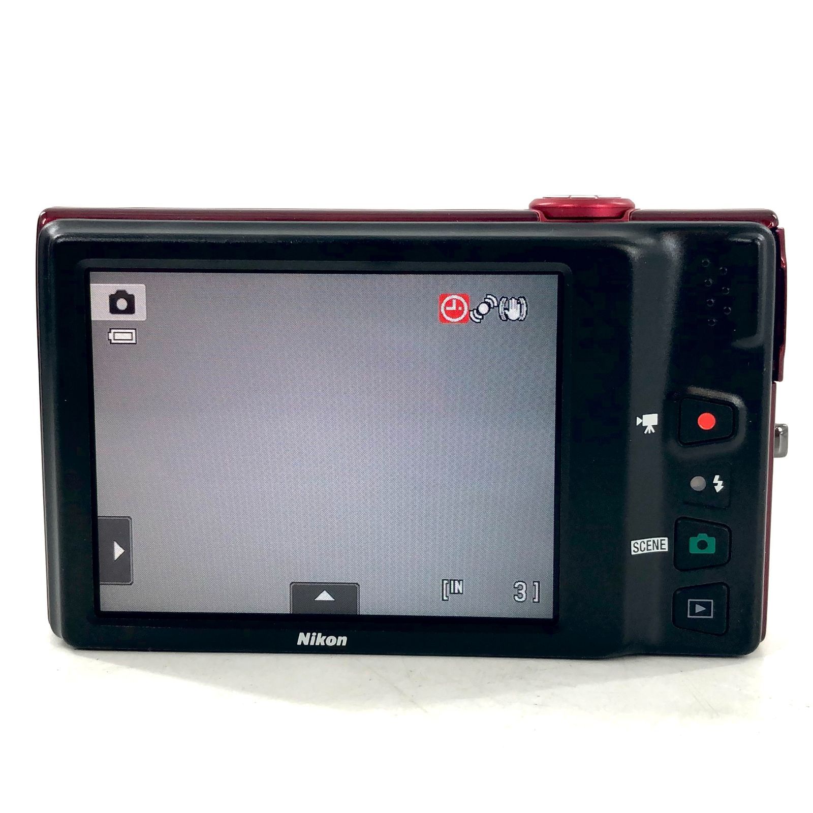 Nikon COOLPIX S6100 レッド デジタルカメラ 【公式通販】