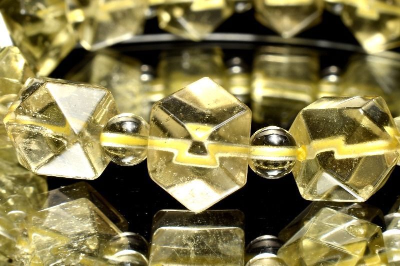 １点物 AAA透明 リビアの宝石 リビアングラス 9-10 丸玉5 mm キューブ多面カット ブレスレット パワーストーン 天然石 _MA9140 NEXPOTALLINN_EU