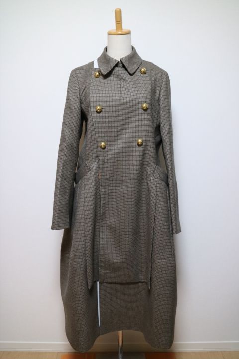 Harikae 【ハリカエ】 コート 美品 ハリカエ HARIKAE パッチワーク