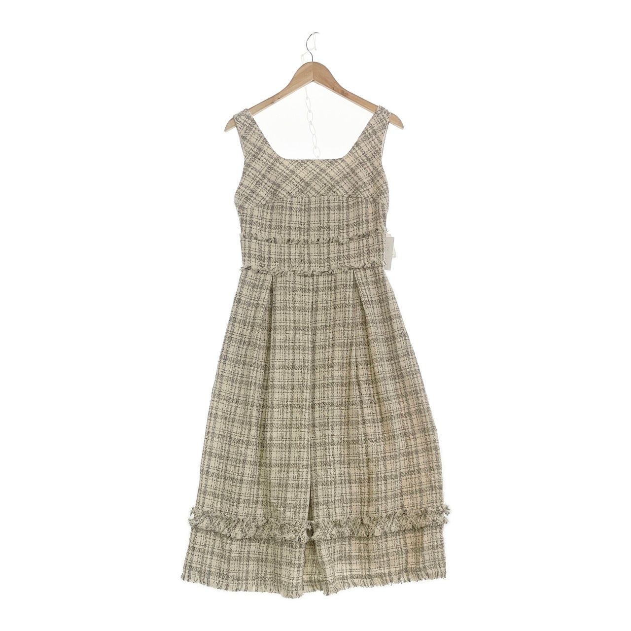 未使用品 Herlipto Summer Tweed Midi Dress M