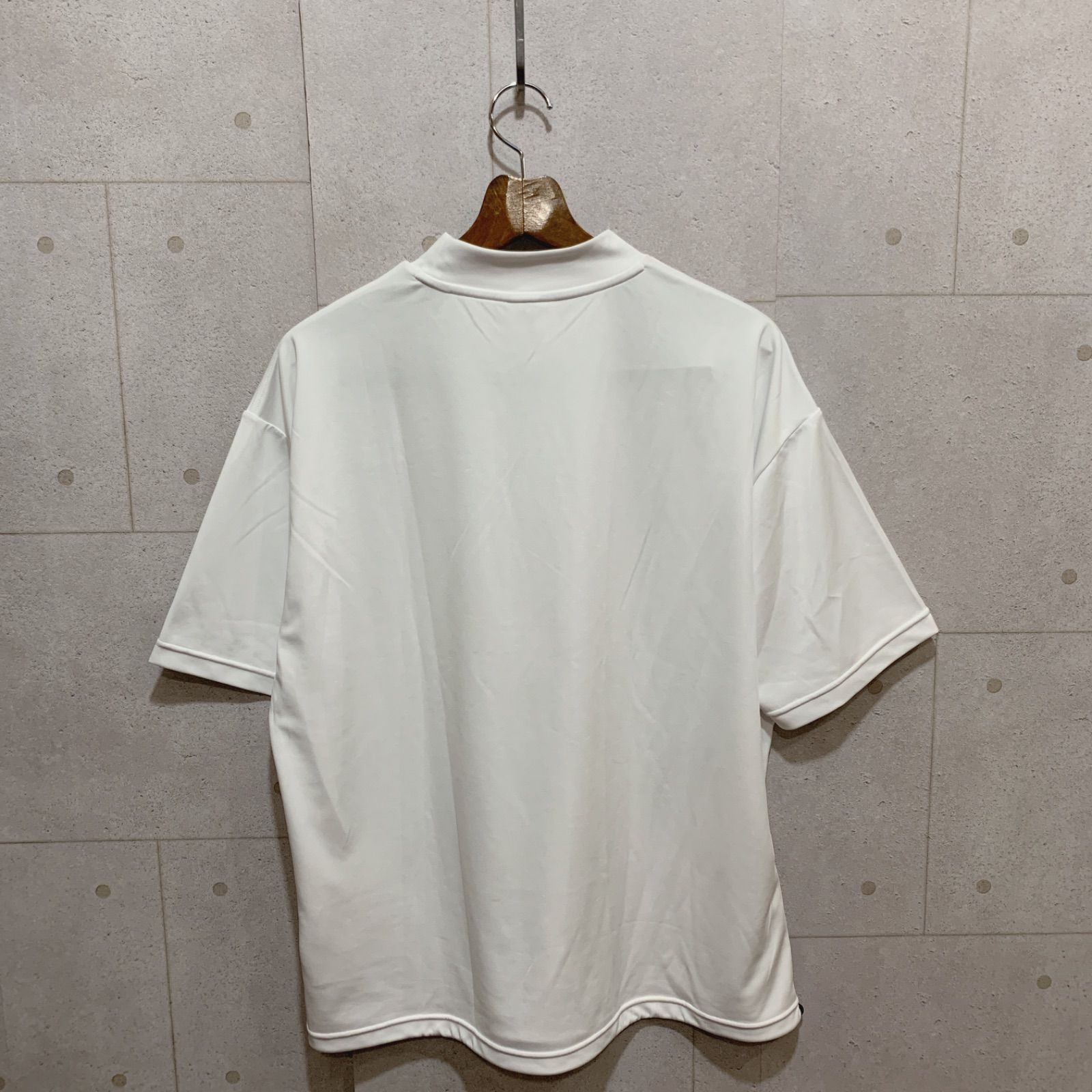 MARK&LONA マークアンドロナ Glia Motion fit Mock Tシャツ サイズ50 ホワイト モックネックT ゴルフウェア ゴルフトップ  OS2-61 - メルカリ