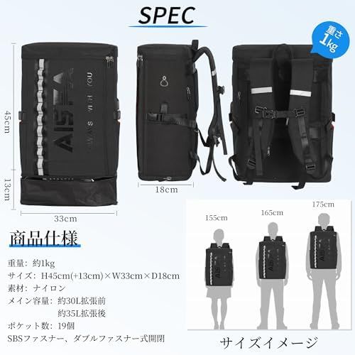 リュックサック スクエア