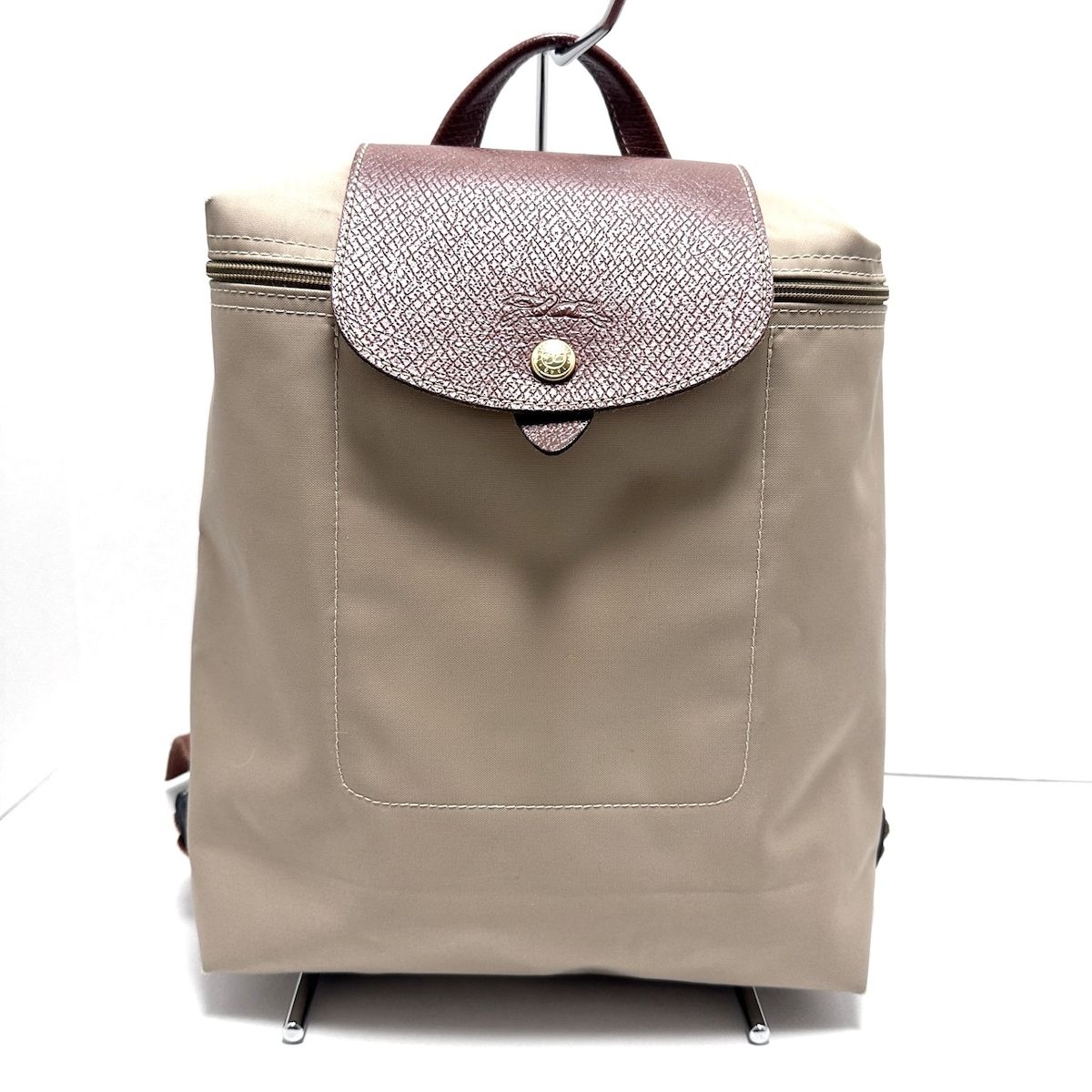 294Moka×Noi【新品未使用】レア LONGCHAMP レザー リュック❁