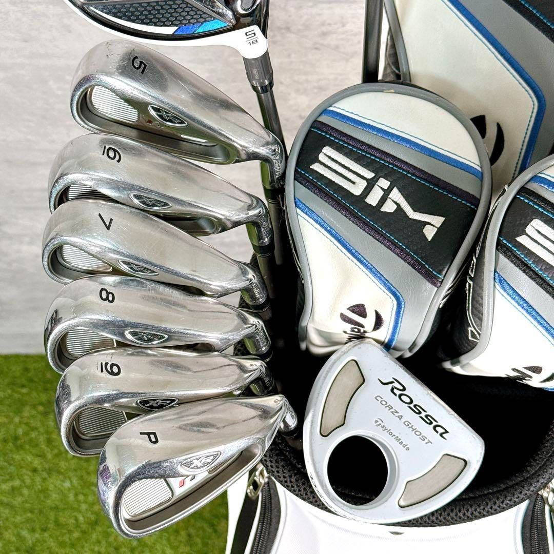 メンズ ゴルフクラブセット TaylorMade テーラーメイド SIM MAX