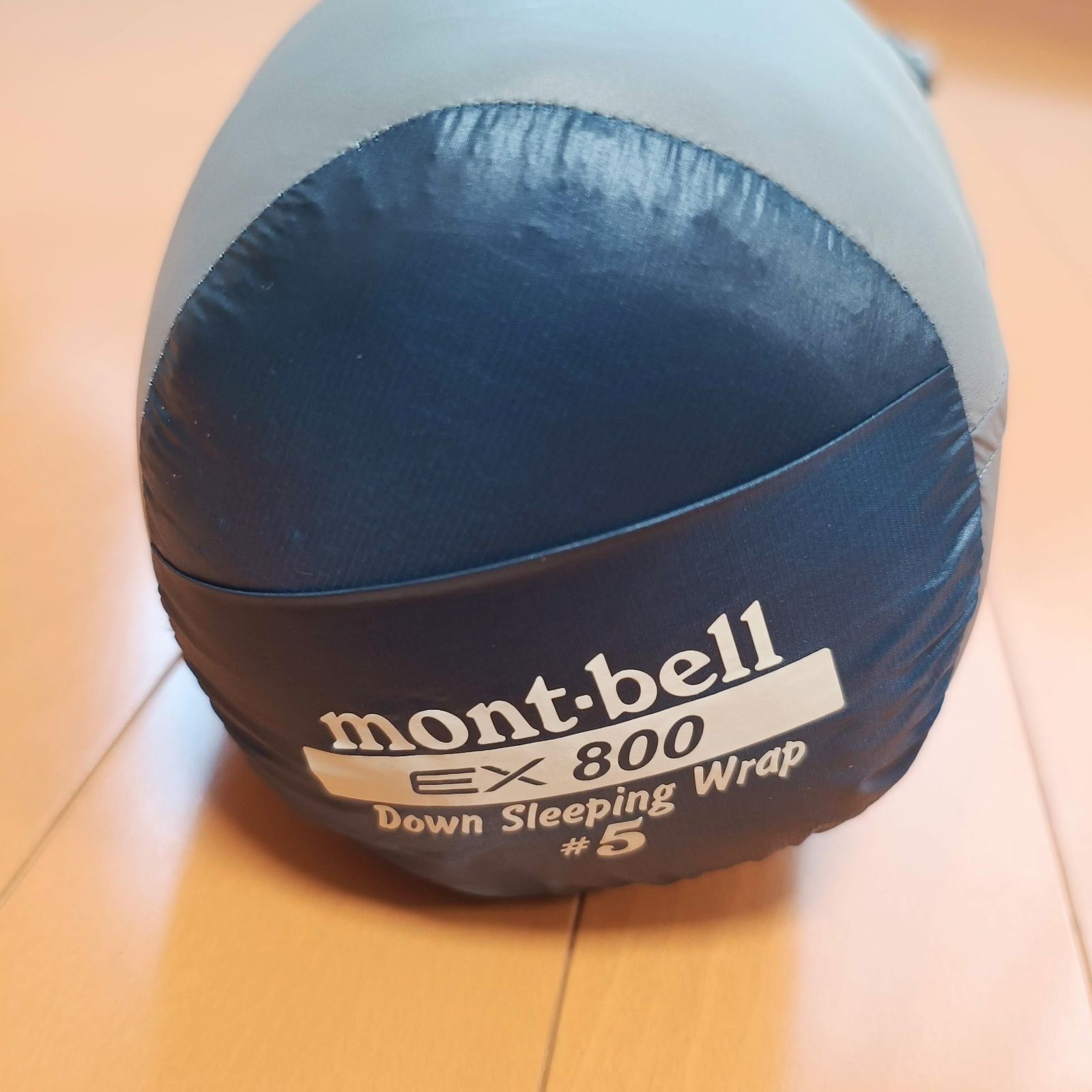 モンベル mont-bell ダウンスリーピングラップ＃5 寝袋
