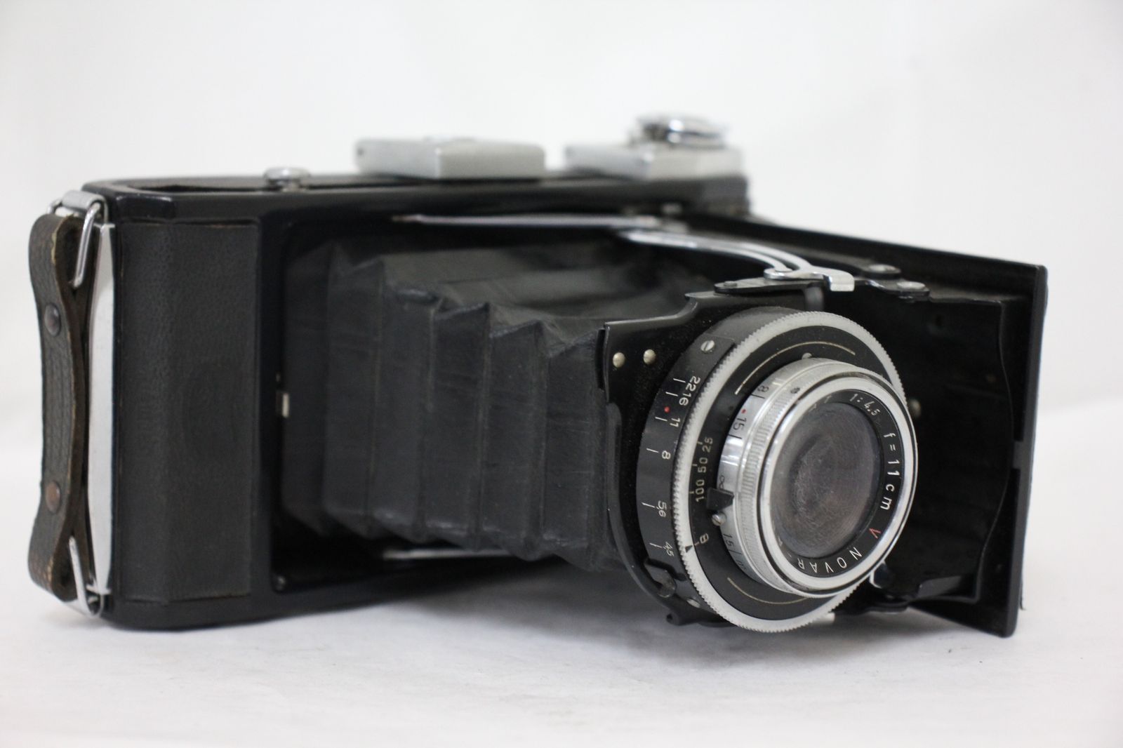 訳あり品 ツァイスイコン Zeiss Ikon Ercona NOVAR-ANASTIGMAT 11cm F4.5 V 蛇腹カメラ e2660