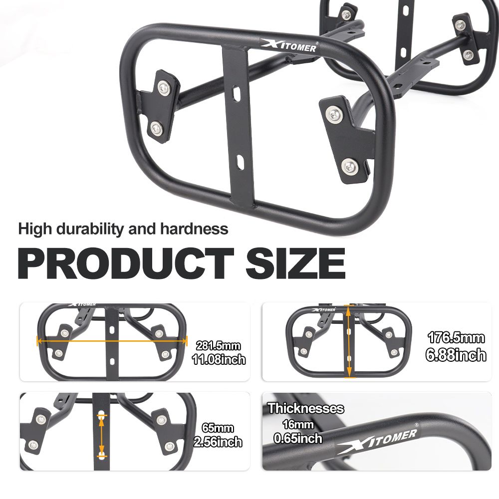 ドゥカティ マルチストラーダ 1260 1200 エンドゥーロ 950 S V2 S サドルバッグサポート パニアラック サイドキャリア