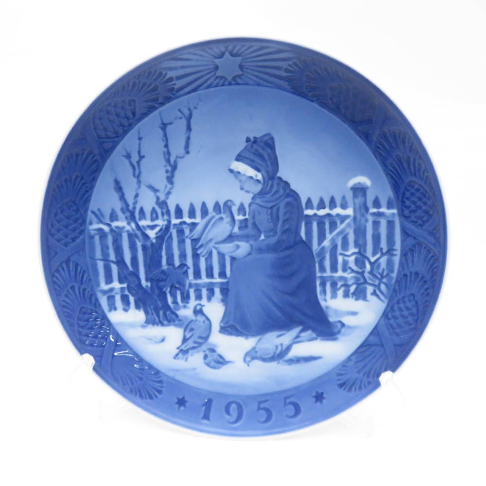 1946年 ロイヤルコペンハーゲン イヤープレート 「村の教会」 北欧