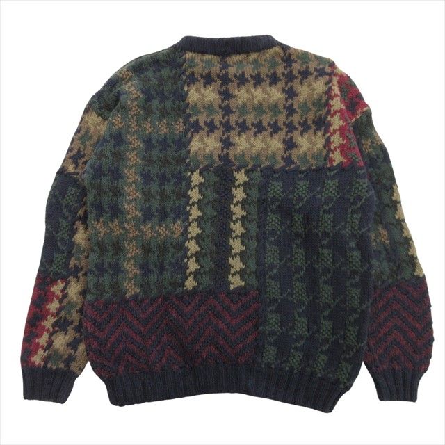 80s ラルフローレン チャプス カーディガン ハンドニット 水兵タグ ☆80s ラルフローレン チャプス カーディガン ハンドニット 水兵タグ