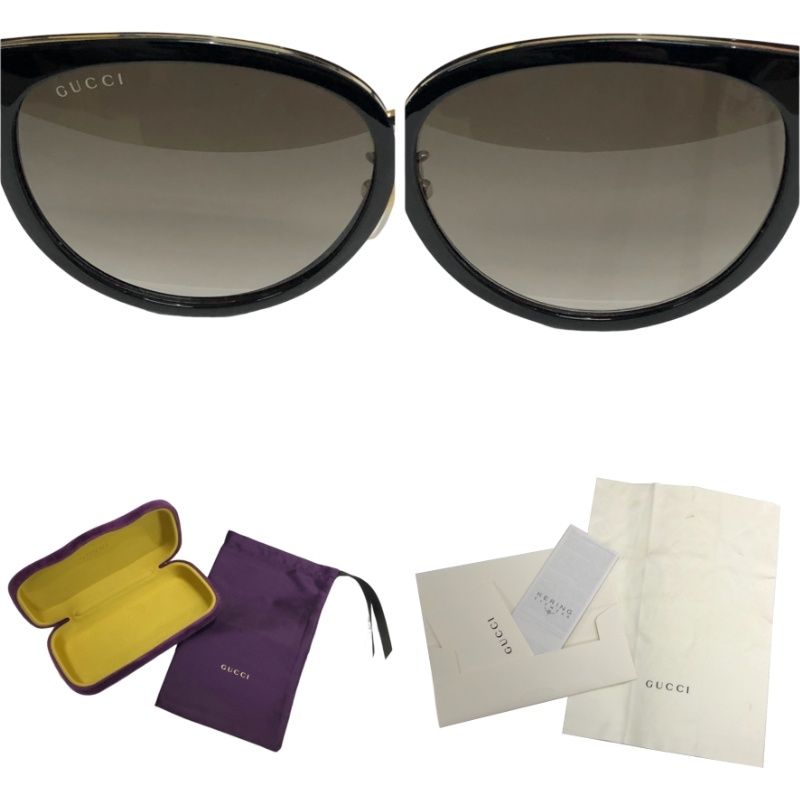 【未使用同等品】GUCCI グッチ　サングラス　　インターロッキング　ケース付き 中古・古着通販】GUCCI (グッチ) インターロッキングサングラス