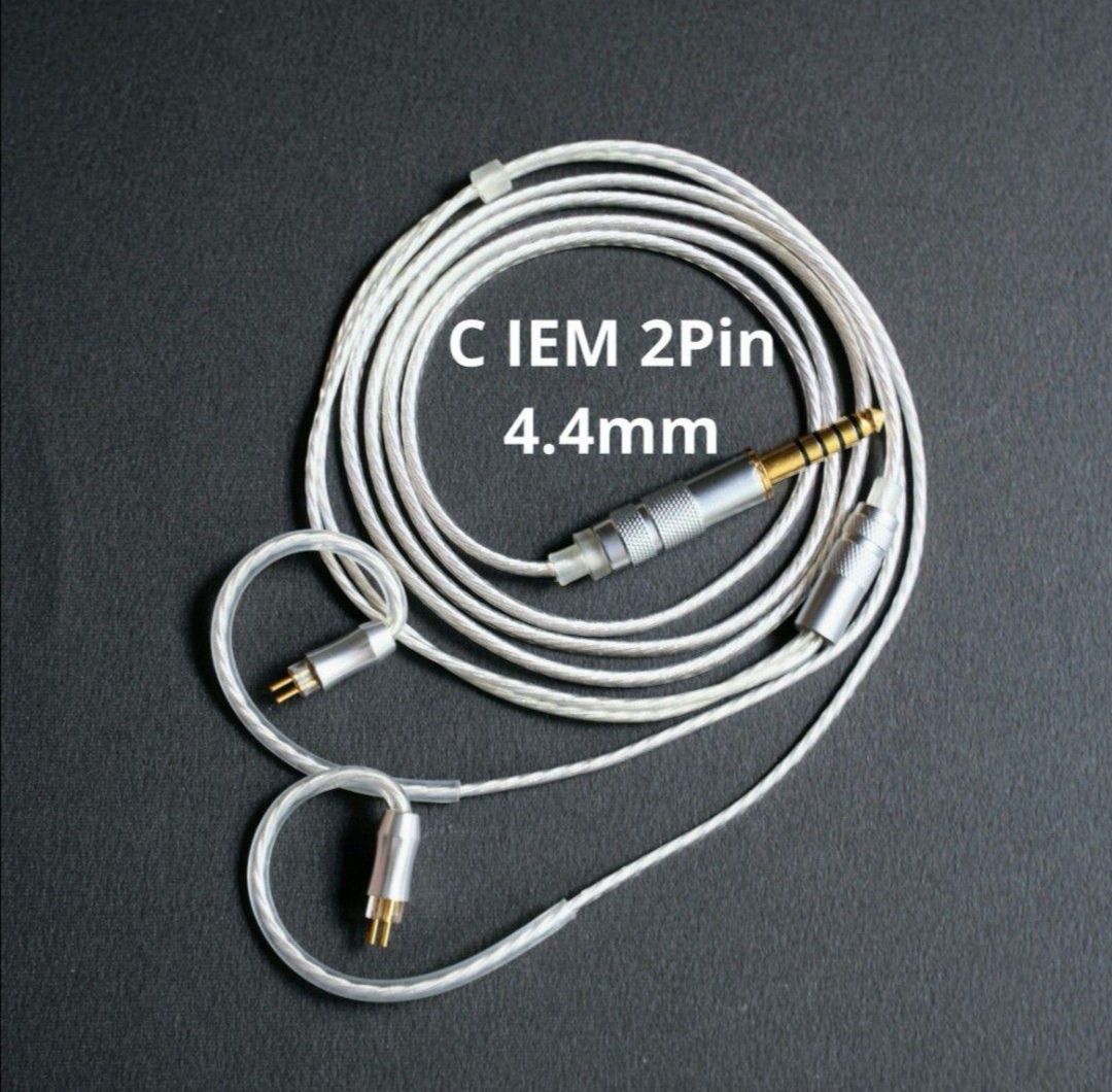 ついに7N 超冷凍製単結晶銅銀メッキ！最高スペックリケーブル4.4mm