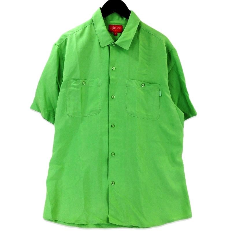 Supreme シュプリーム 半袖シャツ 20SS Silk S/S Work Shirt