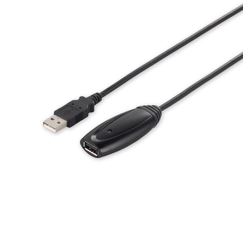 バッファロー BUFFALO USB2.0リピーターケーブル (A to A) 5.0m ブラック BSUAAR250BK 0