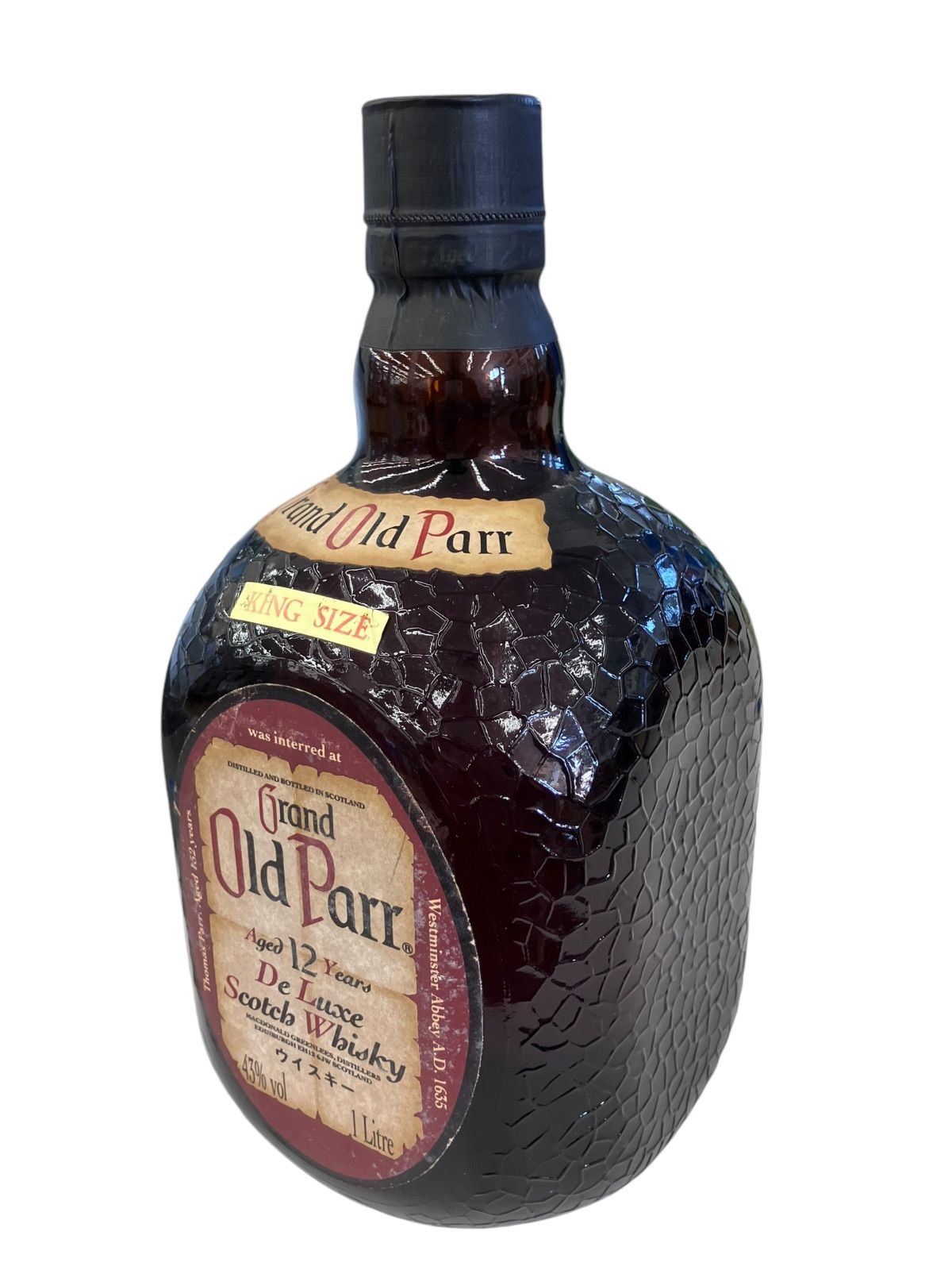 オールドパー 古酒 スコッチウイスキー Grand Old Parr DE LUXE