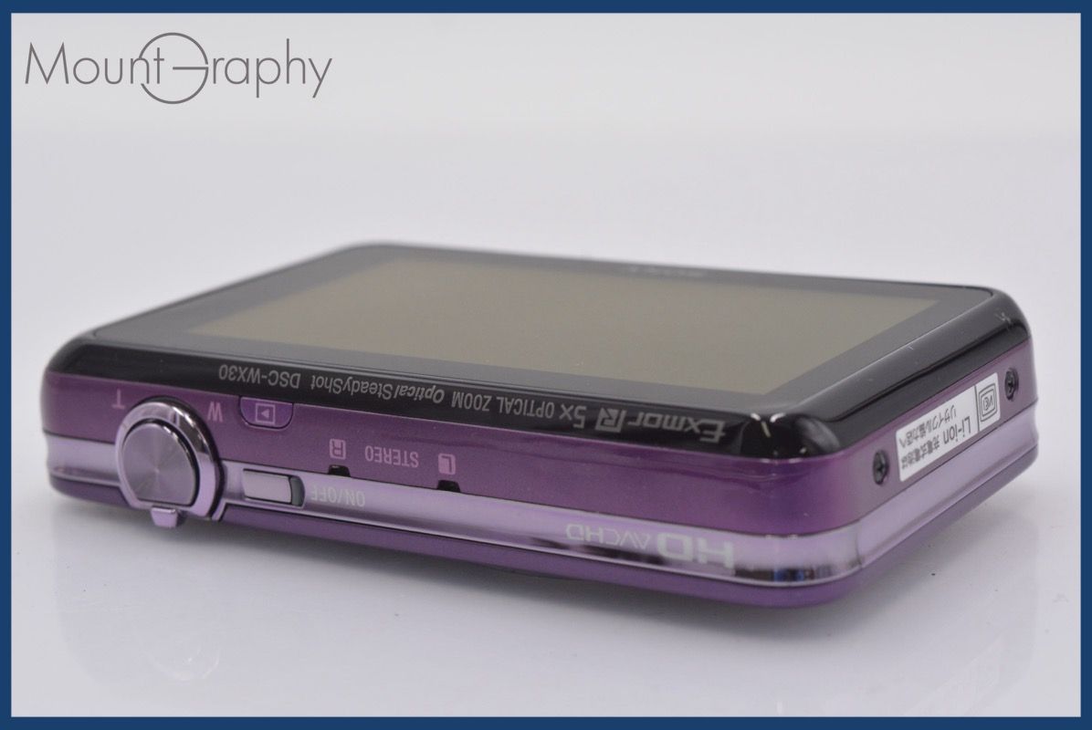 ☆実用美品☆ ソニー SONY Cyber-shot DSC-WX30 5x ☆完動☆同梱可