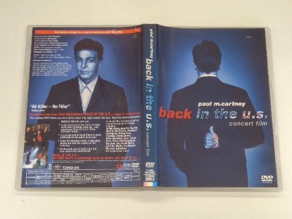 DVD バック・イン・ザ・U.S.-ライヴ2002 - メルカリ