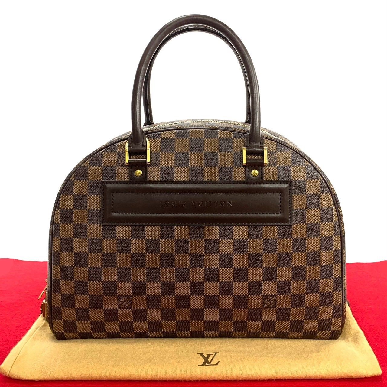 極 美品 袋付き LOUIS VUITTON ルイヴィトン ノーリタ ダミエ レザー 