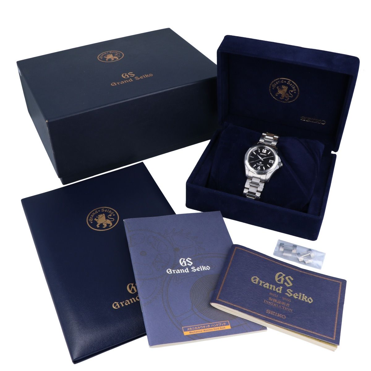 Grand Seiko】 グランドセイコー メカニカル SBGR019 ブラック文字盤 
