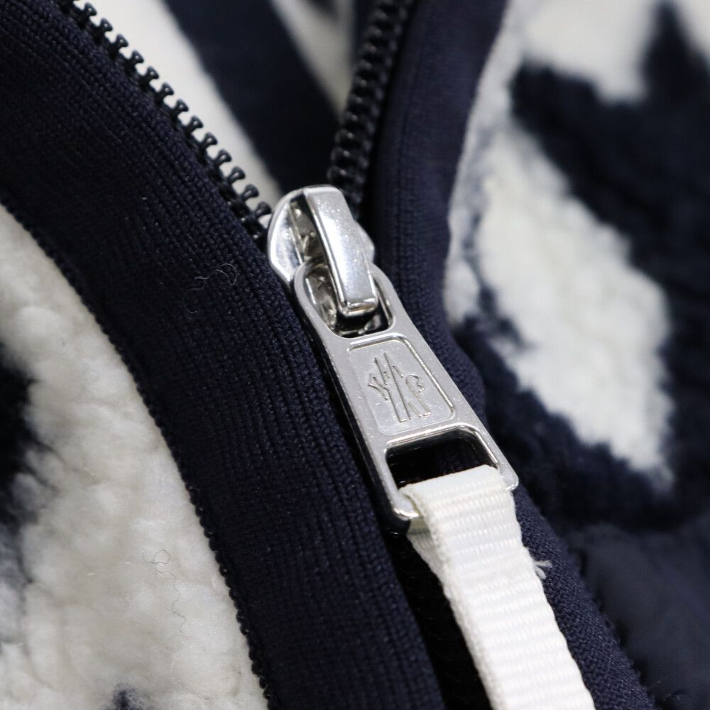 MONCLER (モンクレール) 23AW モノグラム ジップアップ フーディ 
