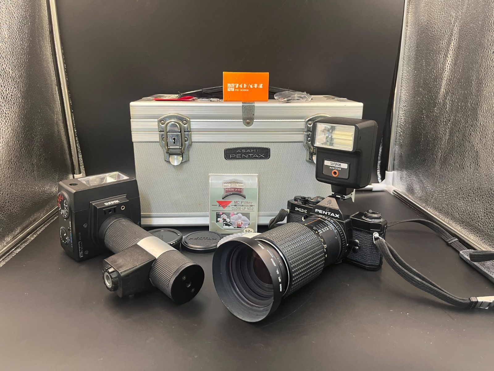 PENTAX MX ペンタックスフィルムカメラとレンズ4本セット カメラ