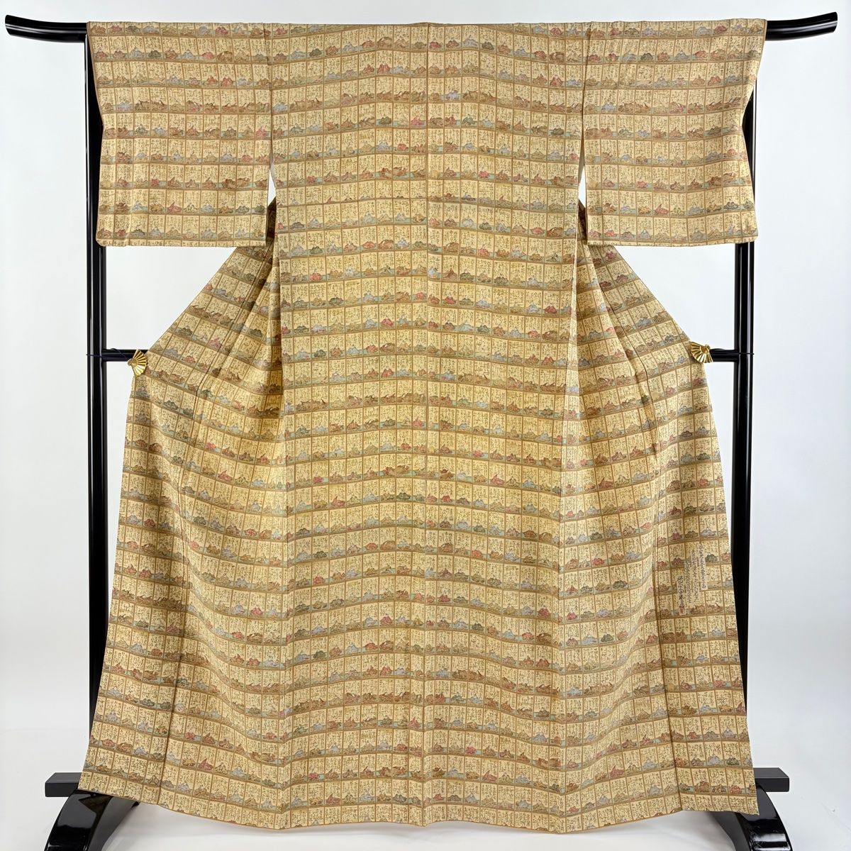 【真作】森春岳/柳に人物図/掛軸☆宝船☆AB-98 真作】森春岳/柳に人物図/掛軸☆宝船☆AB-98 真作】森春岳/柳に人物図