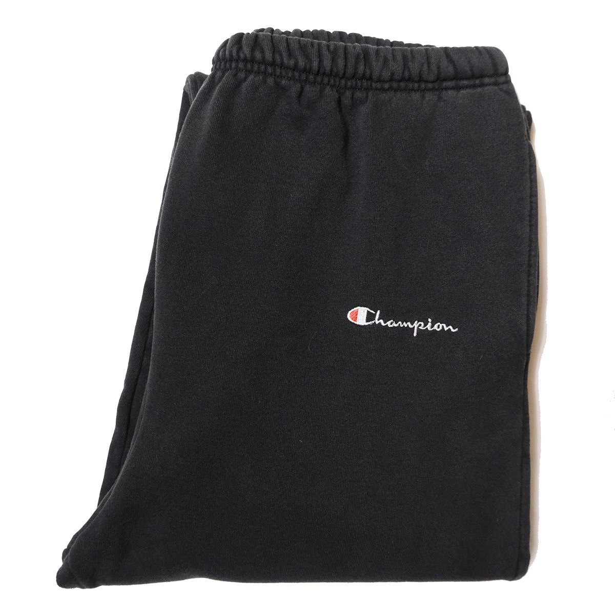 90 s チャンピオン ポケット付 スエット パンツ 黒 XL ブラック ロゴ刺繍 スウェットパンツ 90年代 アメリカ製 旧タグ オールド アメリカ古着 ビンテージ ヴィンテージ