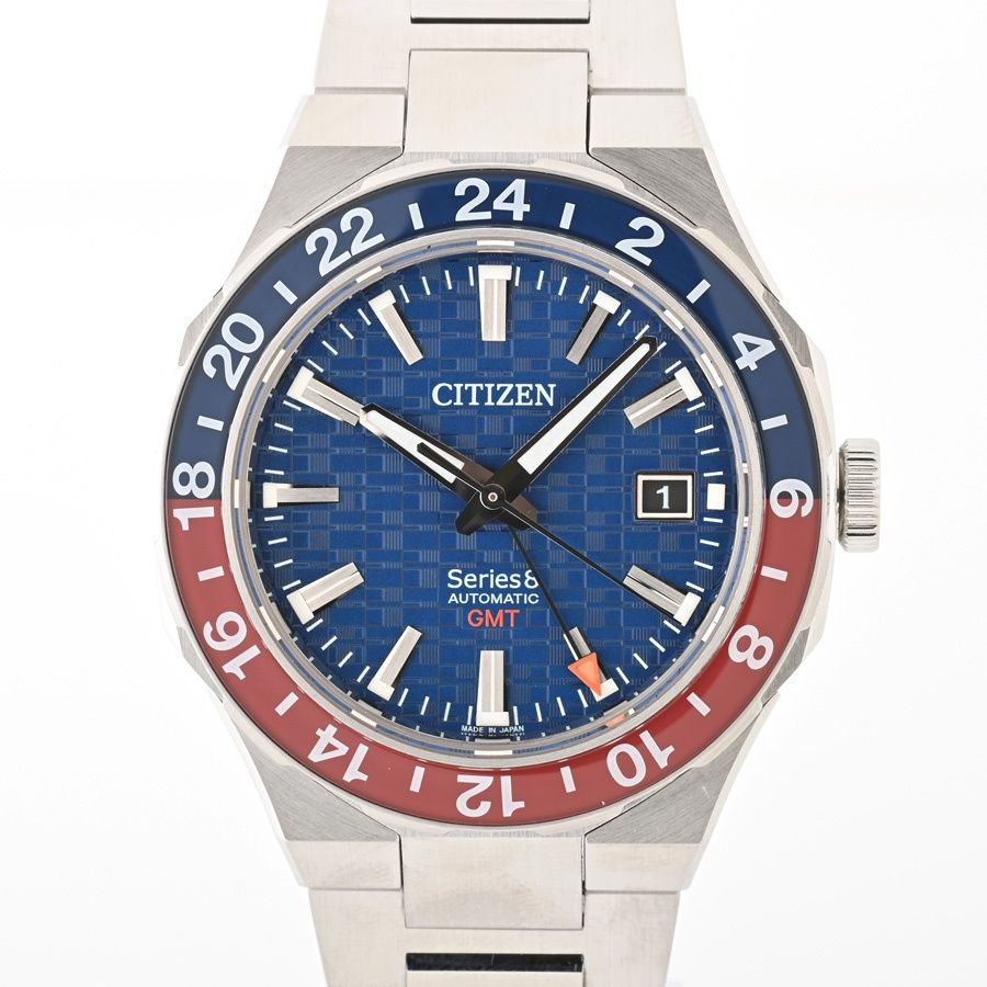シチズン / CITIZEN　シリーズ８　880メカニカル GMT　NB6030-59L / 9054-0065X02　自動巻き【中古】 商品番号 E-156581