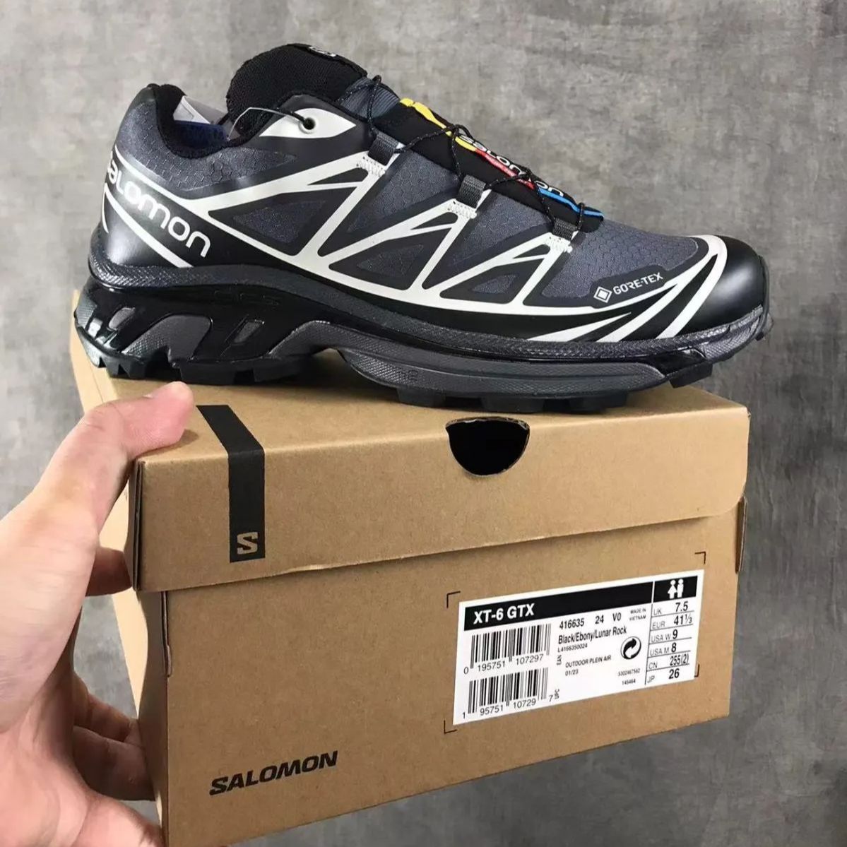 SALOMON サロモン XT-6 ブラック スニーカー