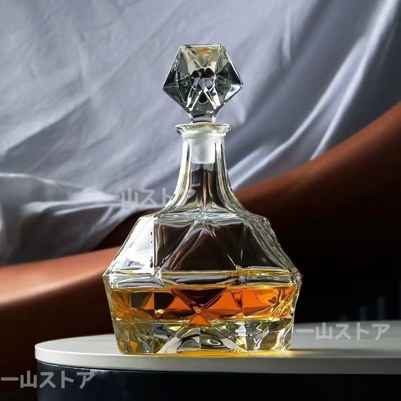 クリスタルデカンタ ブランデー セット Amazon | デキャンタ クリスタル ボトル、エレガントな外国のワイン