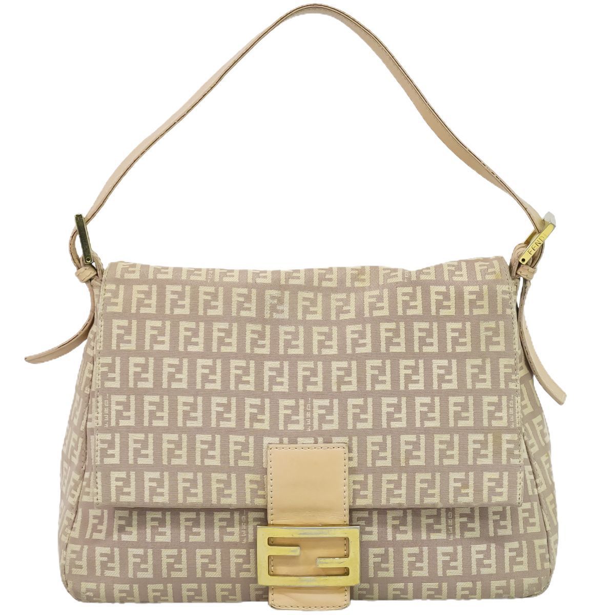 本物 フェンディ FENDI マンマバケット ズッキーノ ショルダーバッグ