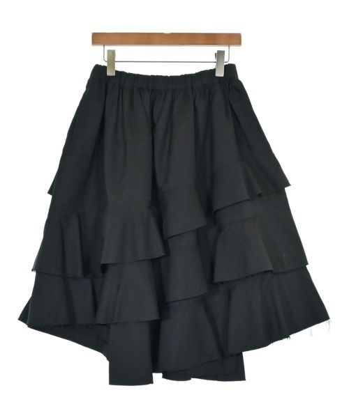 COMME des GARCONS ひざ丈スカート 黒 2005524M0408 COMME des GARCONS - COMME des GARCONS コムデギャルソン ひざ