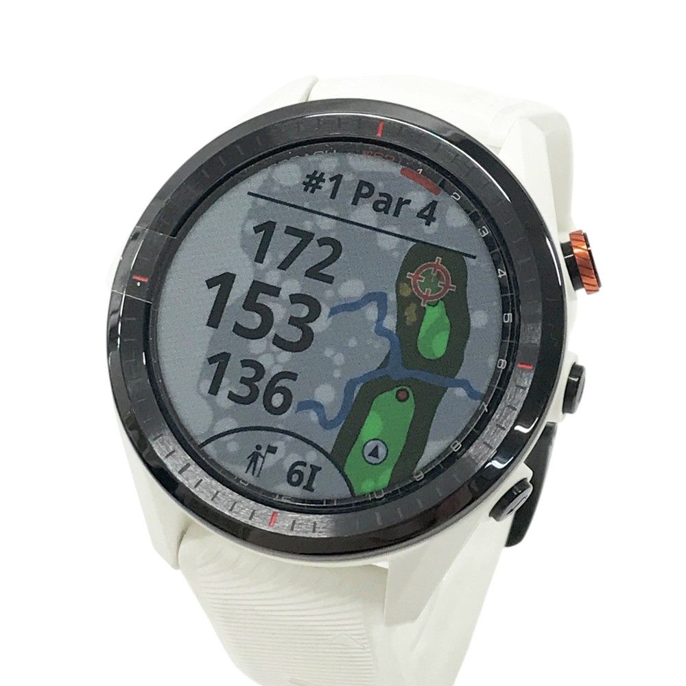 GARMIN ガーミン APPROACH S62 GPSナビ ゴルフウォッチ ホワイト系 240101533485 ゴルフウェア ストスト