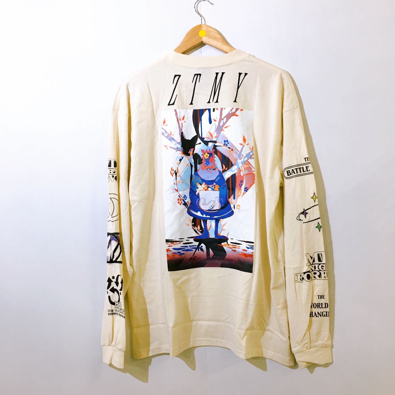 Abara【オマケ付き‼️】ずとまよ　ロンティー　ずっと真夜中でいいのに。 ZUTOMAYO CARD ロンT B(Black) - ZUTOMAYO MART