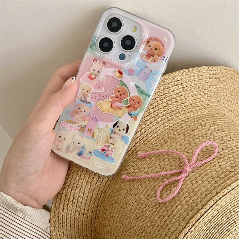 iPhoneケース シルバニア あどけな