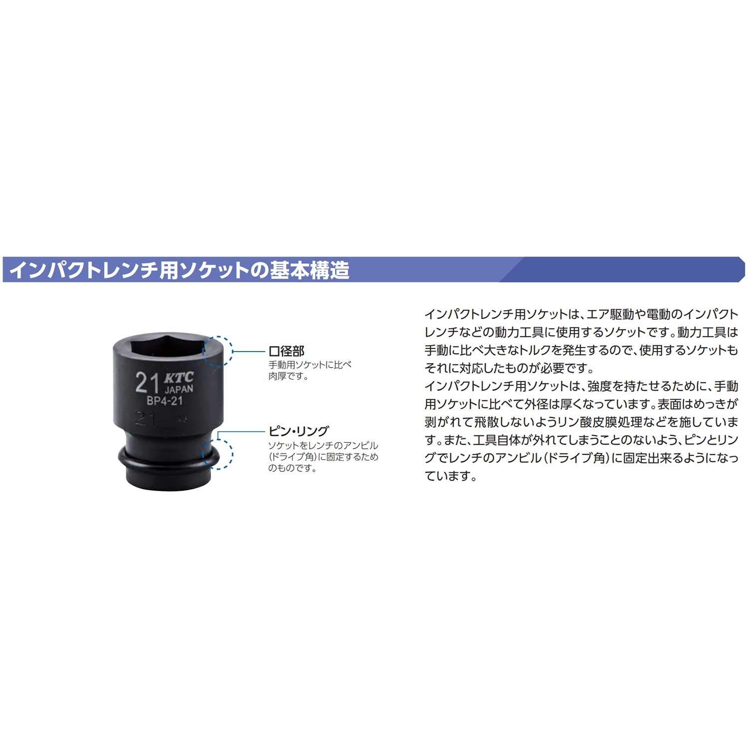 特価商品】京都機械工具(KTC) 25.4mm (1インチ) インパクトレンチ
