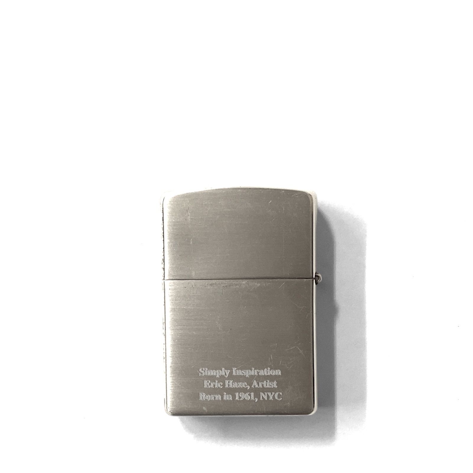 中古品】03年製 Zippo ジッポ SALEM セーラム LIFE ON ライター