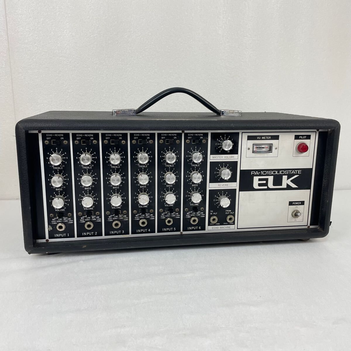 ELK エルク PA-101 SOLID STATE 6ch PAアンプ ELK エルク PA-101 SOLID STATE 6ch PAアンプ