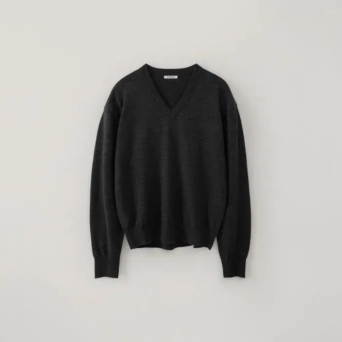 BLANK ROOM ブランクルーム 25SS Vネック ニット seasonal チャコールグレー 3