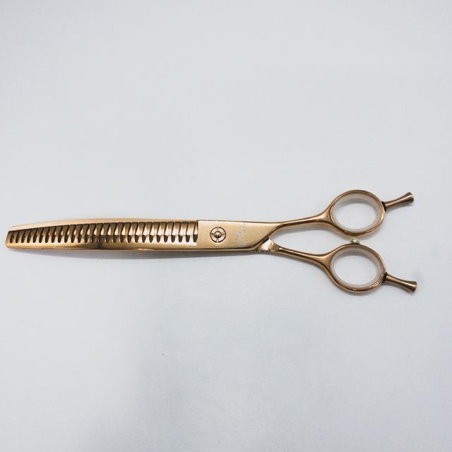 BEARDS Yurumaruゆるまる カーブ ブレンディング トリミングシザー メガネ 右利き トリマー ペット 8インチ sc1666