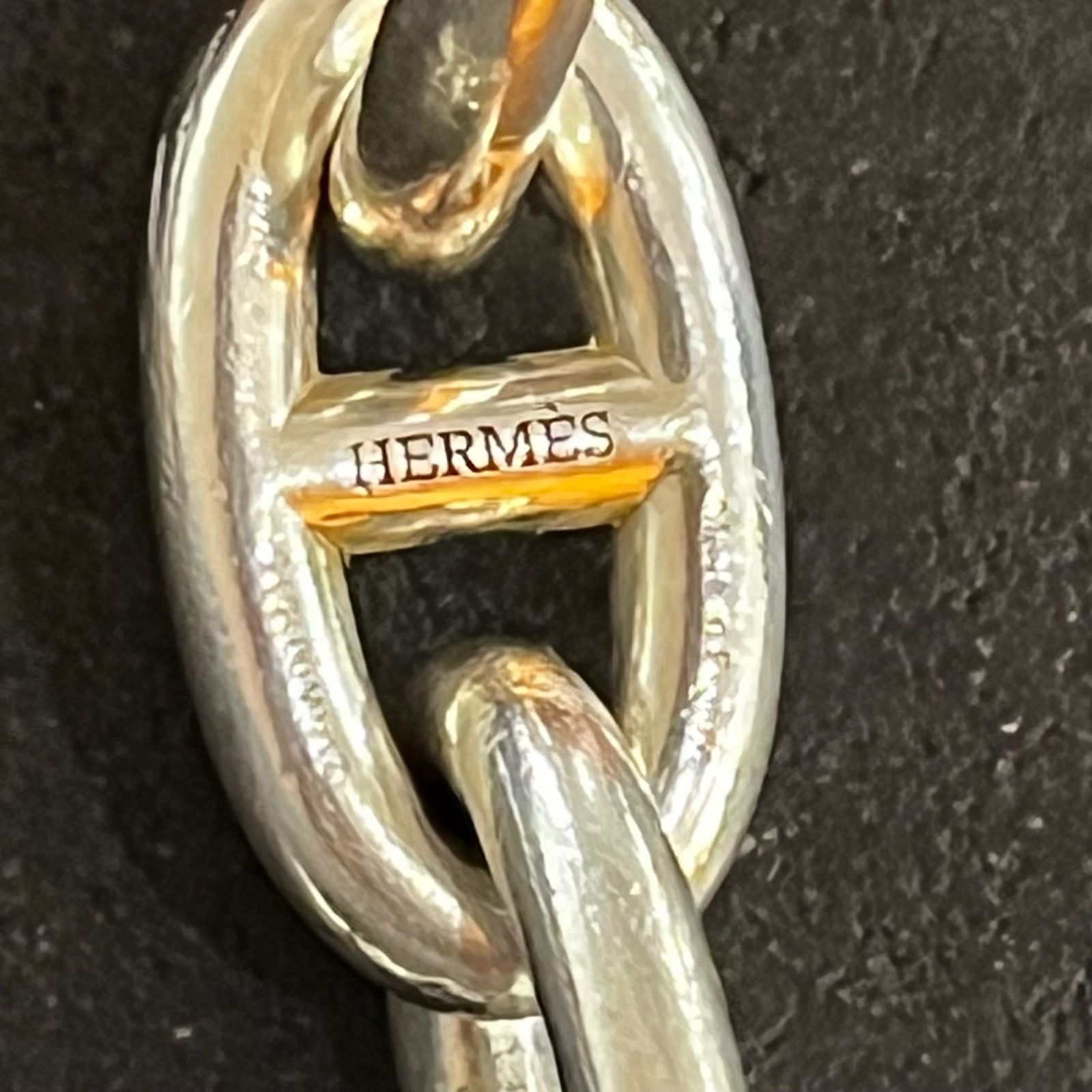 HERMES シェーヌダンクル GM 12コマ ブレスレット エルメス