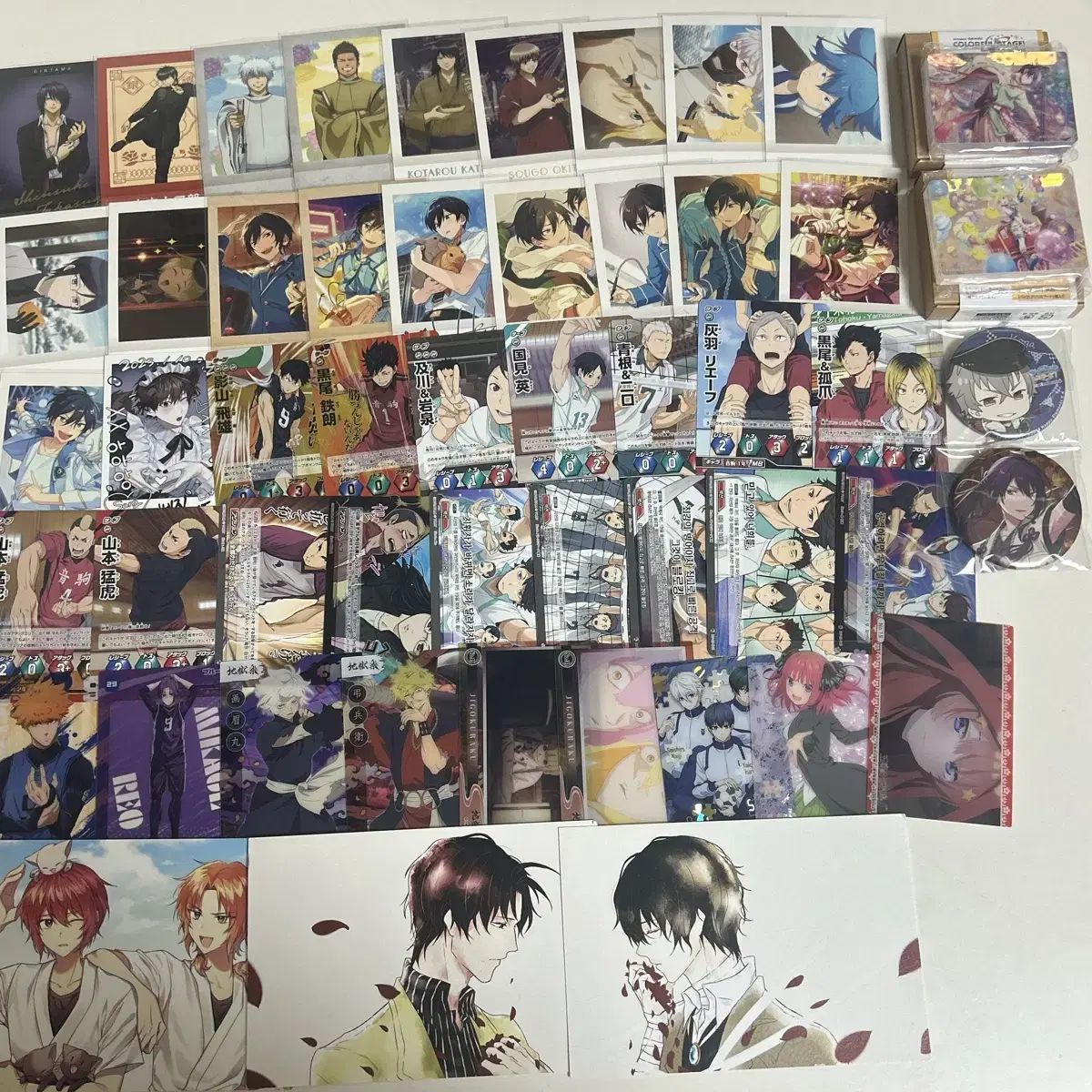 アニメ グッズ あんさんぶるスターズ！！(あんスタ) ハイキュー 銀魂 プロジェクトセカイ：カラフルステージ！(プロセカ)