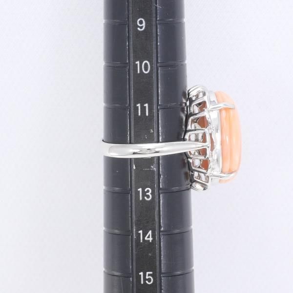 PT900 リング 指輪 12号 サンゴ 総重量約8.7g - メルカリ