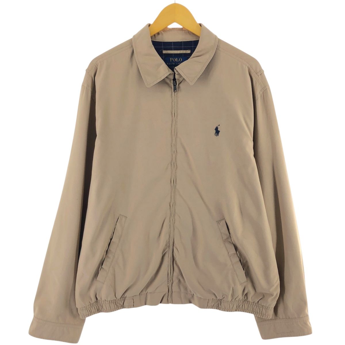 Polo Ralph Lauren ベージュ　スイングジャケット 90s POLO by Ralph Lauren ラルフローレン スイングトップ